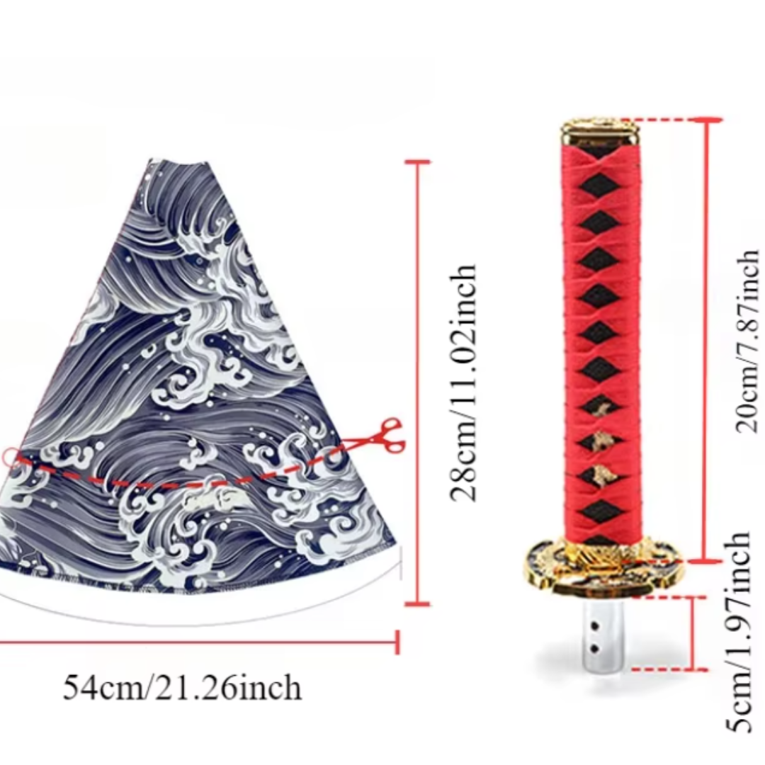 Japanese Tuning Style Katana for Car